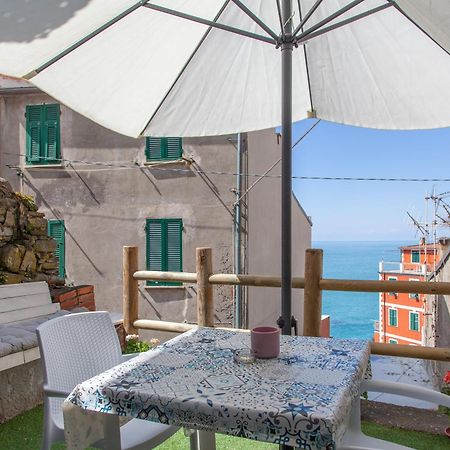 Ariel - Sea View Double Room Riomaggiore Exteriör bild