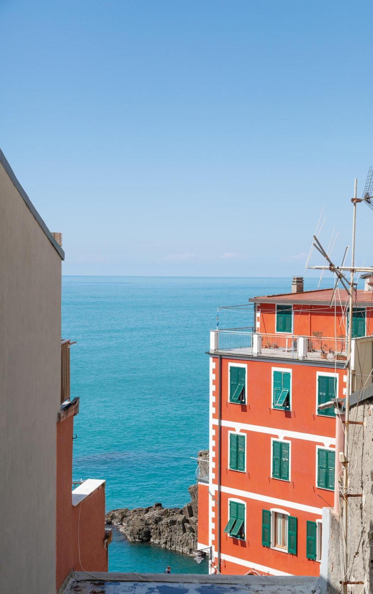 Ariel - Sea View Double Room Riomaggiore Exteriör bild
