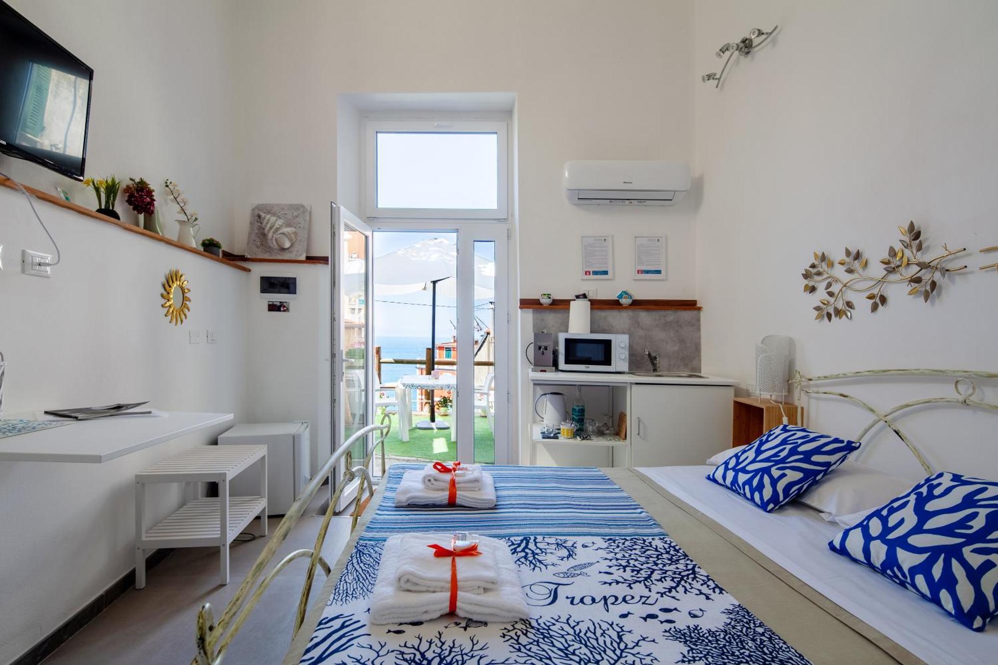 Ariel - Sea View Double Room Riomaggiore Exteriör bild